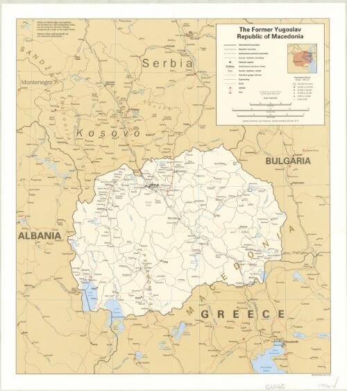 The former Yugoslav republic of Macedonia / Central Intelligence Agency