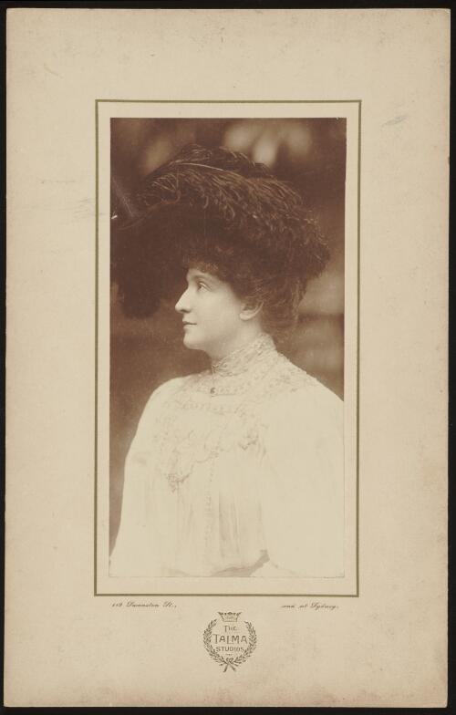 Papers of Dame Nellie Melba 1895-1923 [manuscript]