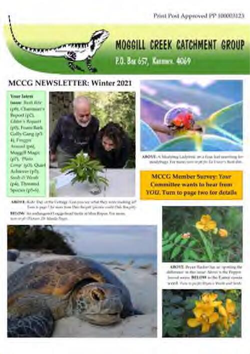 MCCG newsletter / Moggill Creek Catchment Group