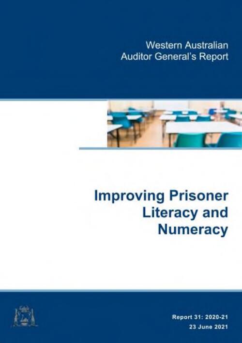 Improving prisoner literacy and numeracy