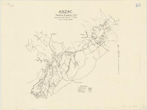 ANZAC trench diagram no. 5 [cartographic material]