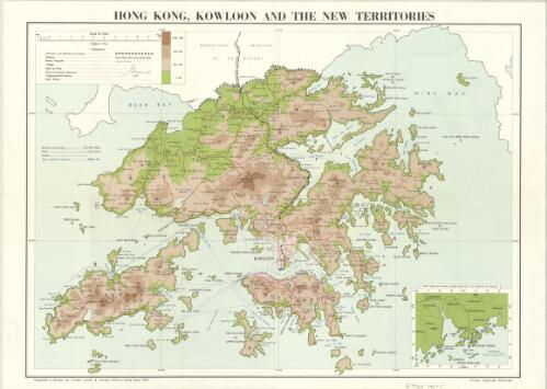 Hong Kong, Kowloon and the New Territories [cartographic material] / compiled & drawn by Crown Lands & Survey Office, Hong Kong