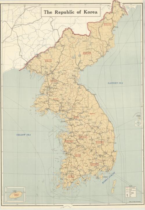 The Republic of Korea [cartographic material]