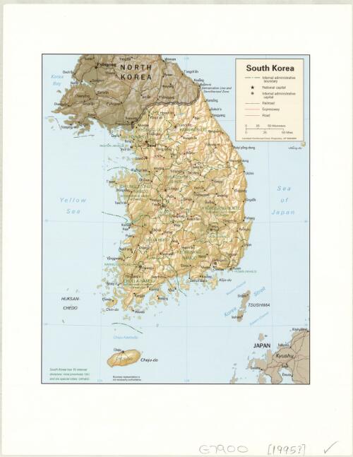 South Korea [cartographic material]
