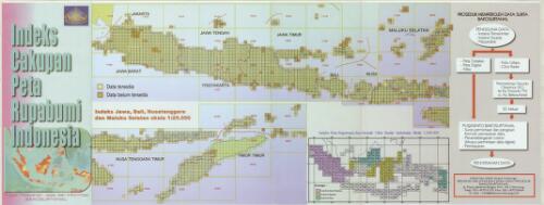 Indeks cakupan peta rupabumi Indonesia / Badan Kordinasi Survey dan Pemetaan Nasional