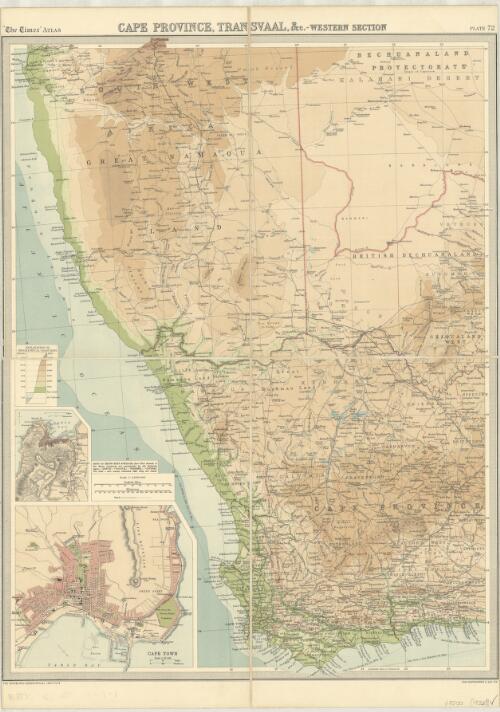 Cape Province, Transvaal, &c. / Edinburgh Geographical Institute ; John Bartholomew & Son, Ltd
