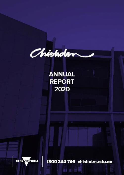 Annual Report / Chisholm Institute