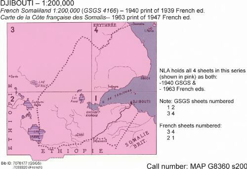 French Somaliland 1:200,000 / War Office
