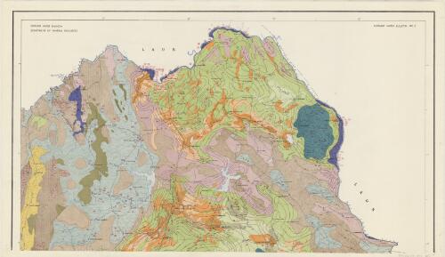 Hydrogeological map of Northeastern Thailand / by Charoen Phiancharoen ; under the direction of Saman Buravas, Director-General, Department of Mineral Resources, Ministry of Industry, Thailand, 1973