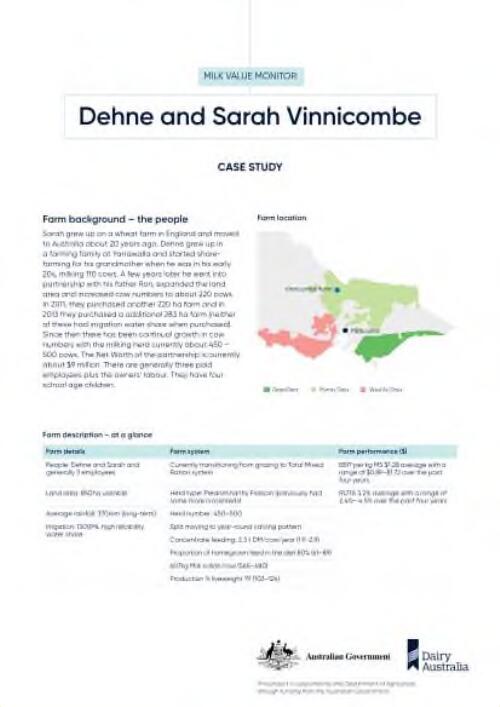 Dehne and Sarah Vinnicombe : case study