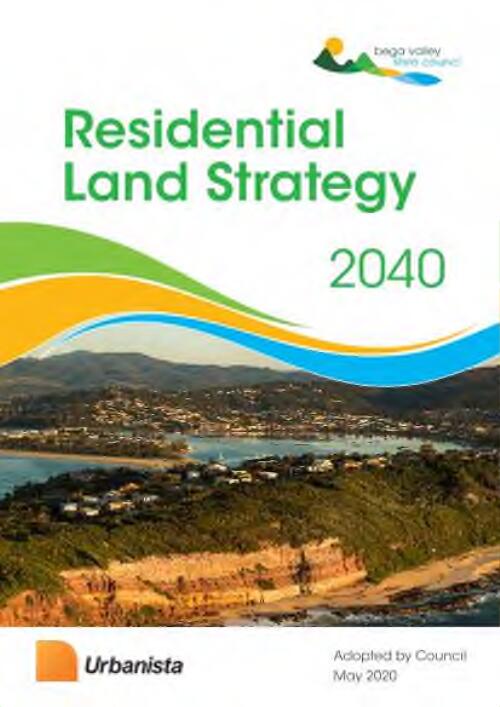 Residential land strategy 2040 / Bega Valley Shire Council
