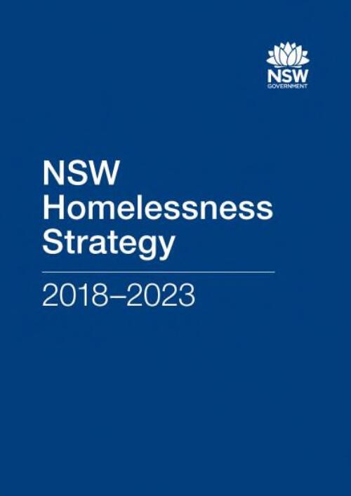NSW Homelessness Strategy 2018-2023