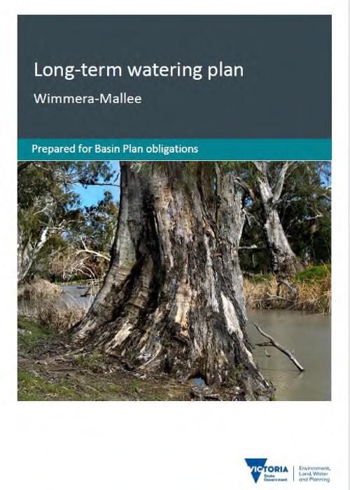 Long-term watering plan Wimmera-Mallee : prepared for basin plan obligations