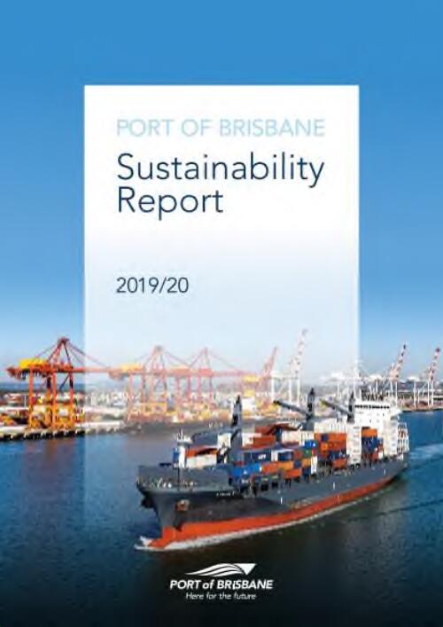Sustainability report / Port of Brisbane
