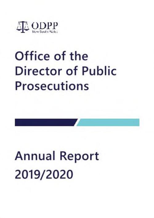 Annual report / New South Wales. Office of the Director of Public Prosecutions