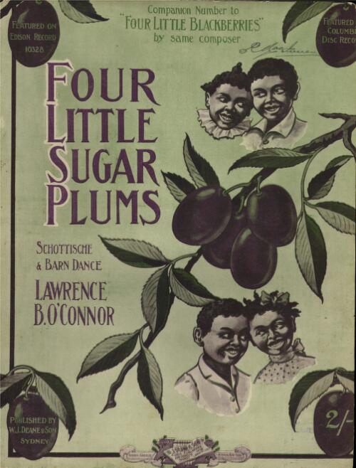 Four little sugar plums [music] : schottische & barn dance / Lawrence B. O'Connor