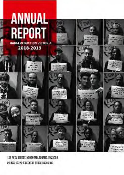 Annual Report / Harm Reduction Victoria