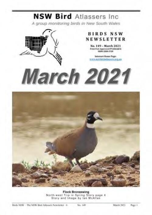 Birds NSW newsletter / NSW Bird Atlassers Inc