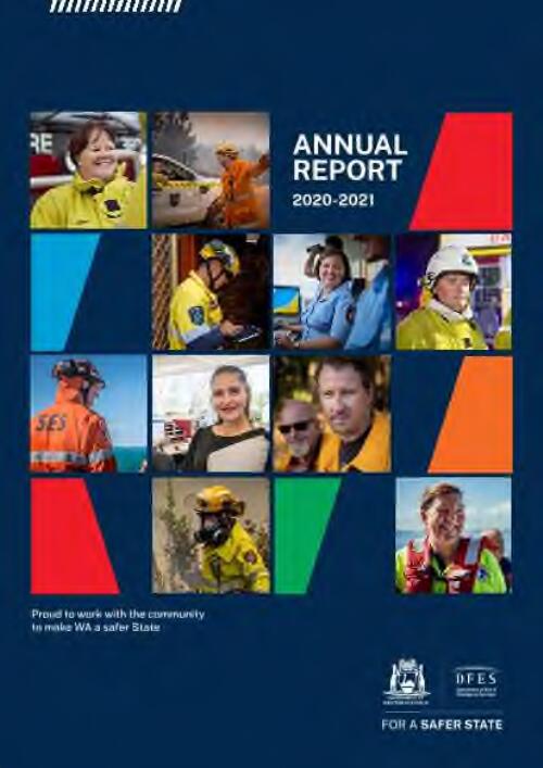 Annual report / Department of Fire and Emergency Services