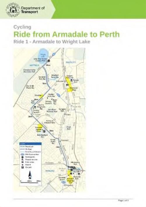 Ride from Armadale to Perth
