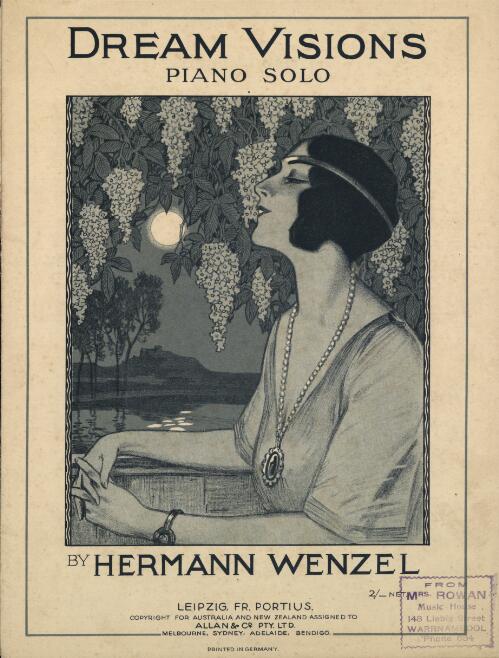 Dream visions [music] : piano solo / by Hermann Wenzel