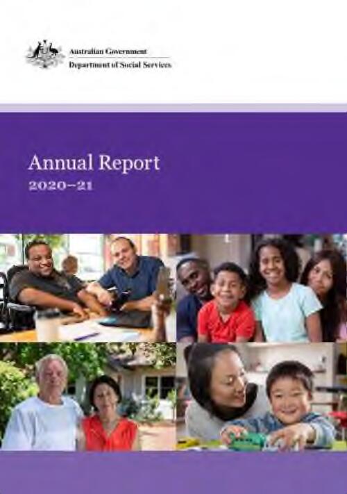 Annual Report / Department of Social Services