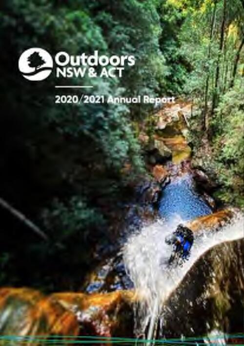 Annual report / Outdoors NSW & ACT