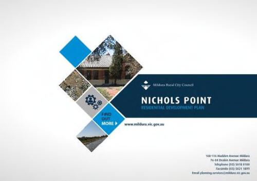 Nichols Point : residential development plan