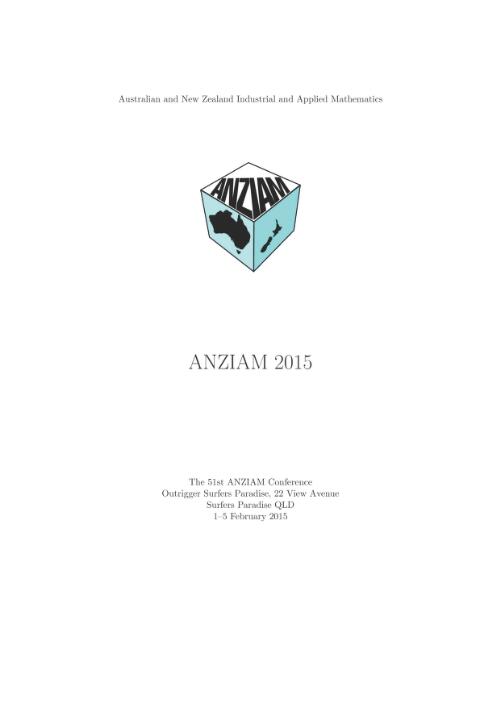 ANZIAM 2015 / editors: Scott W. McCue, Matthew J. Simpson