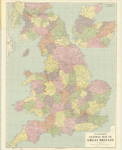 Stanford's general map of Great Britain / George Philip & Son