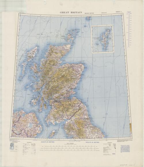 Europe, scale 1:1,000,000. Great Britain / compiled and drawn at War Office
