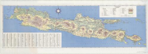 Peta wisata = Visitors road map [map] : Jawa, Bali