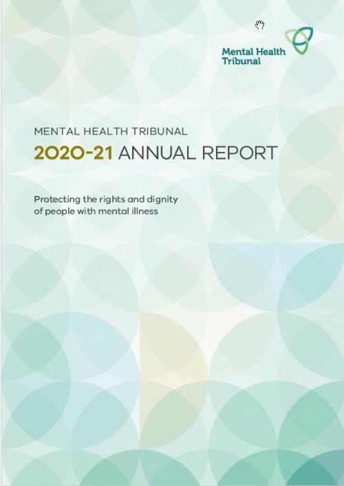 Annual report / Mental Health Tribunal