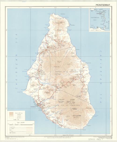 Montserrat [cartographic material] / compiled and drawn by the Directorate of Overseas Surveys