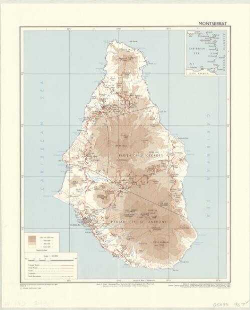 Montserrat [cartographic material] / Directorate of Overseas Surveys