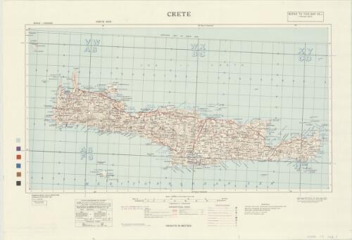 Crete / reproduced by 512 (A. Fd. Svy.) Coy., R.E. Sept, 1941 from black pulls from the War Office