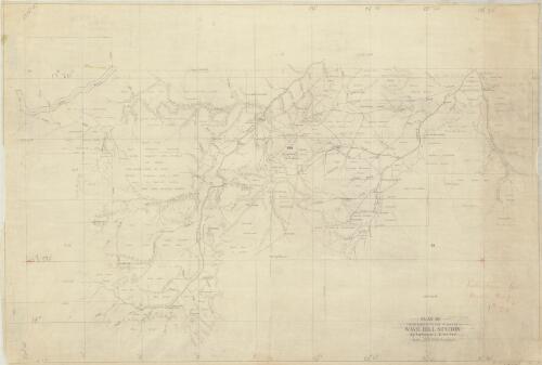 Plan of topographical survey of part of Wave Hill Station [cartographic material] / by Surveyor J.H. Driver