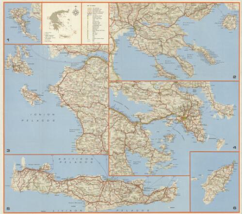 Road map of Greece [cartographic material] / cartographer: D. Tsopelas