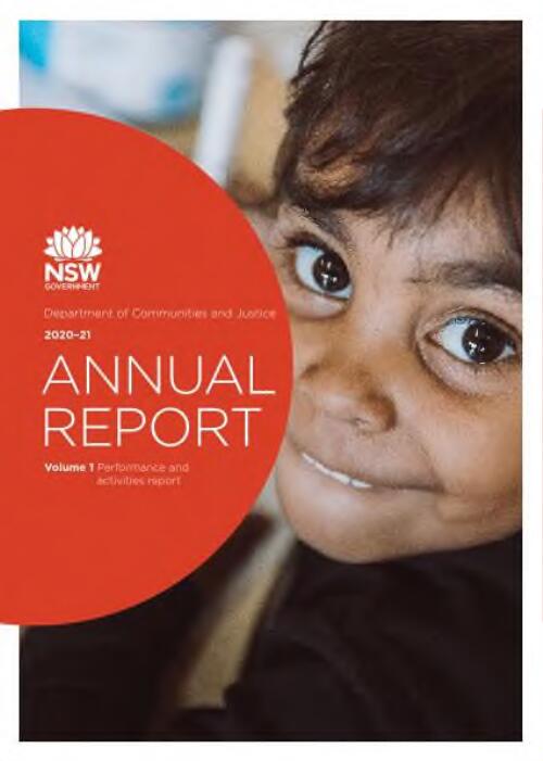 Annual report / NSW Department of Communities and Justice