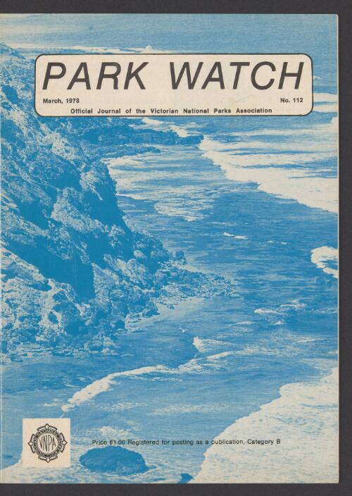 Parkwatch : official journal of the Victorian National Parks Association