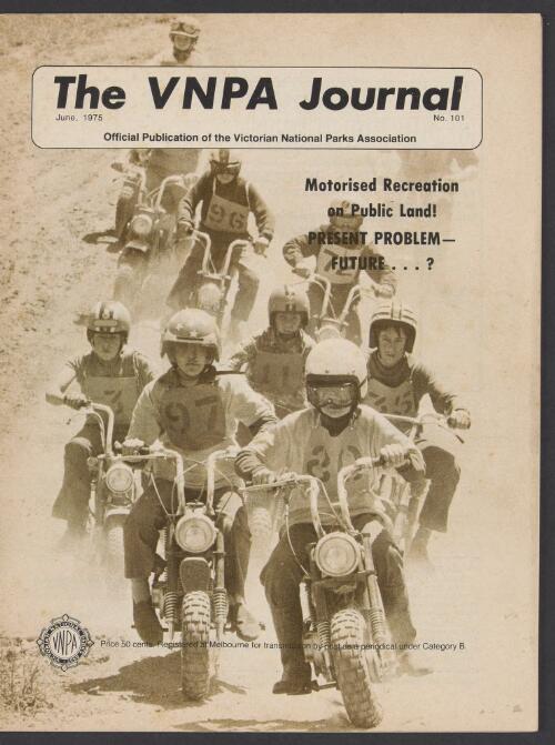 The VNPA journal : official publication of the Victorian National Parks Association