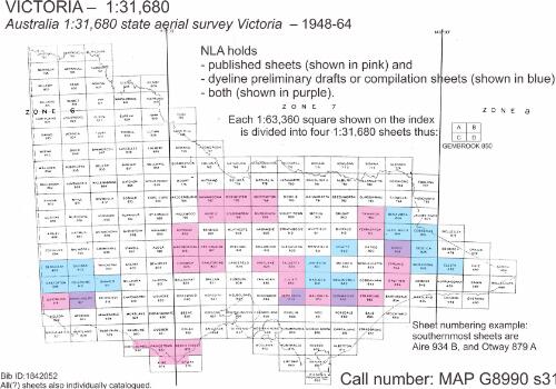 Australia 1:31,680 state aerial survey Victoria [cartographic material]