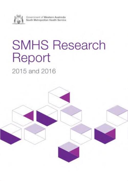 SMHS research report / South Metropolitan Health Service