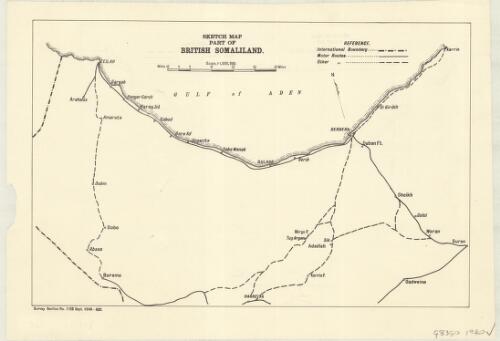 Sketch map of Somaliland / Survey Section
