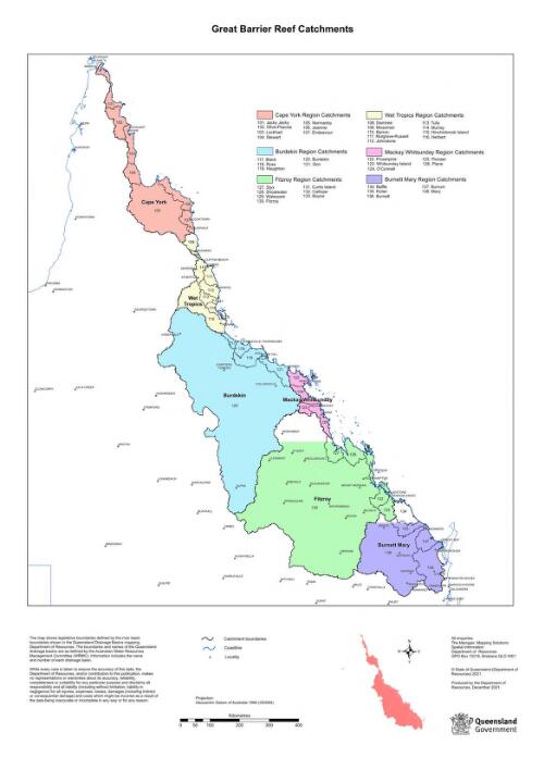 Great Barrier Reef catchments