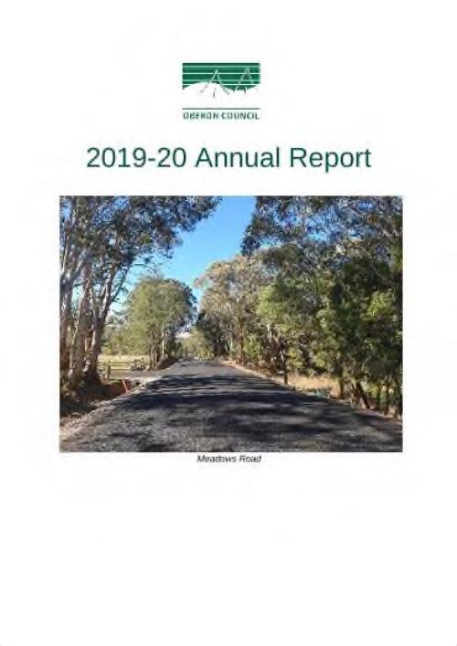 Annual report / Oberon Council
