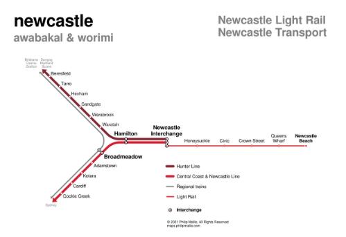 Newcastle Awabakal & Worimi : Newcastle Light Rail, Newcastle Transport