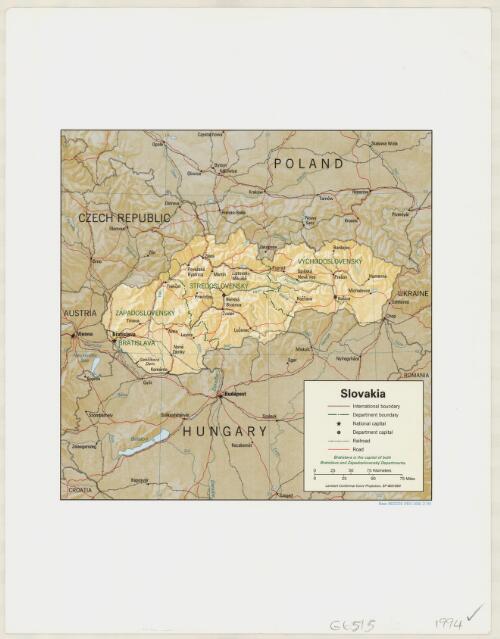 Slovakia [cartographic material]