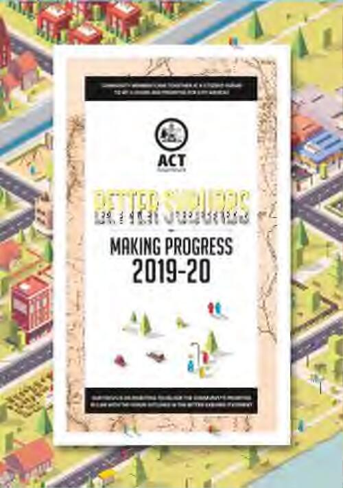 Better suburbs : making progress 2019-20
