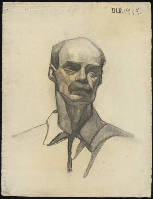 Portrait of a man, 1919 / Dorothy Wilkinson